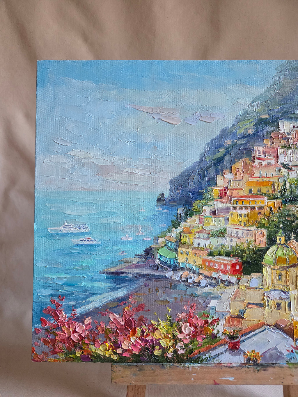 Positano Sunset Coastline