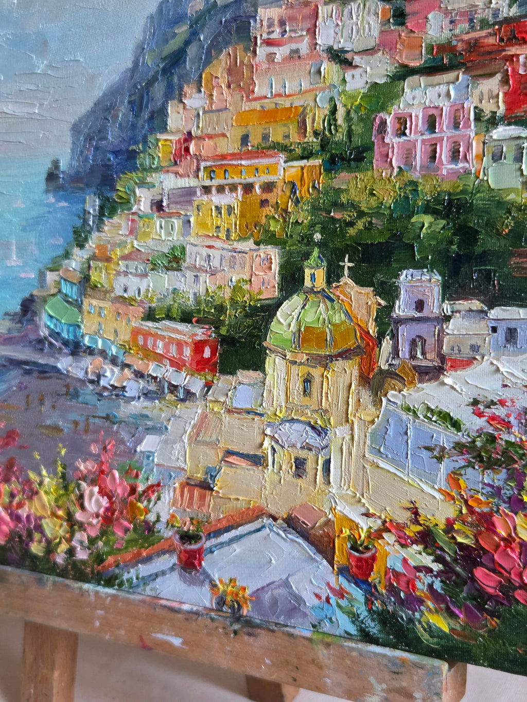 Positano Sunset Coastline