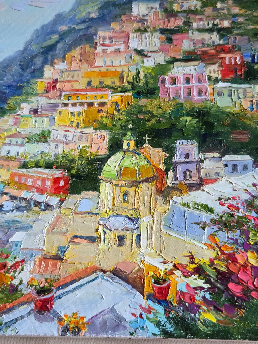 Positano Sunset Coastline