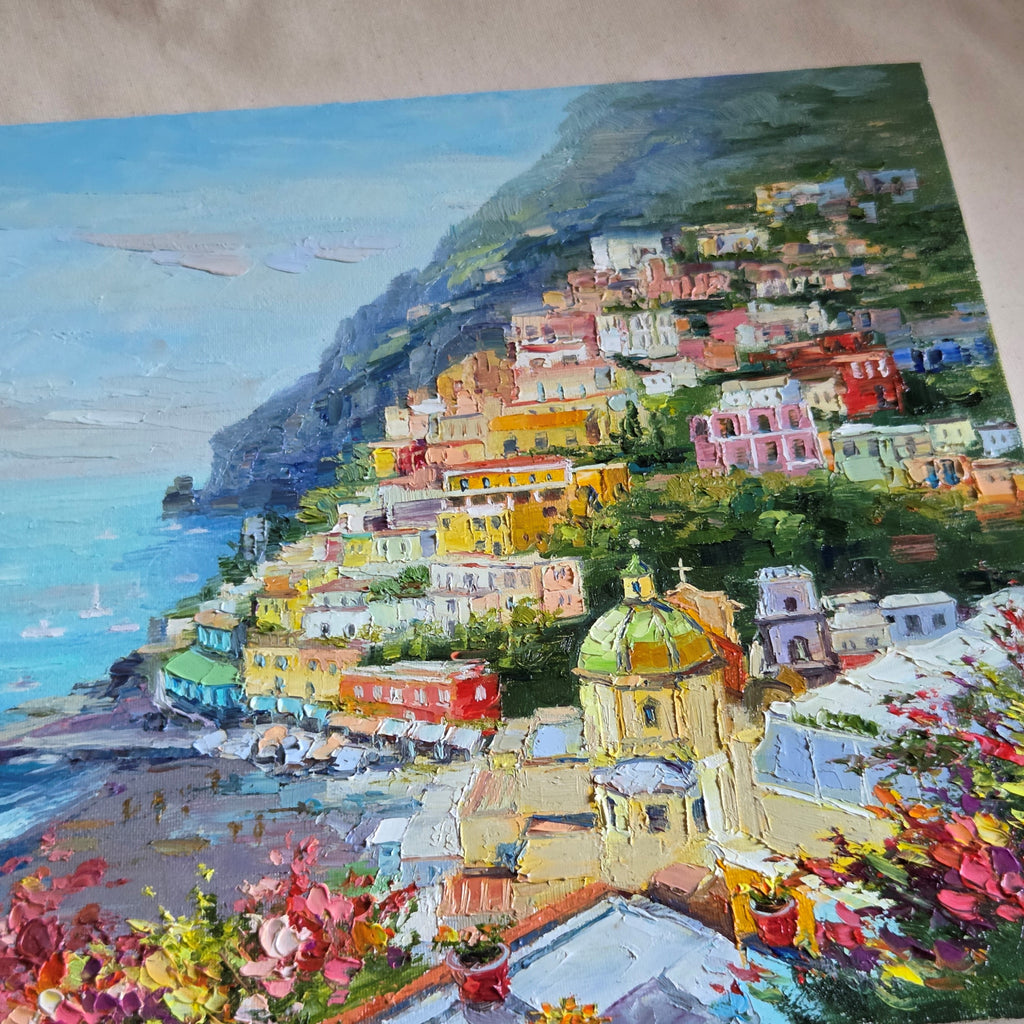 Positano Sunset Coastline