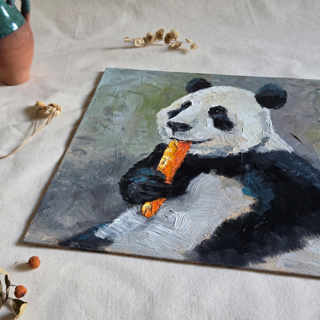 Panda with Carrot