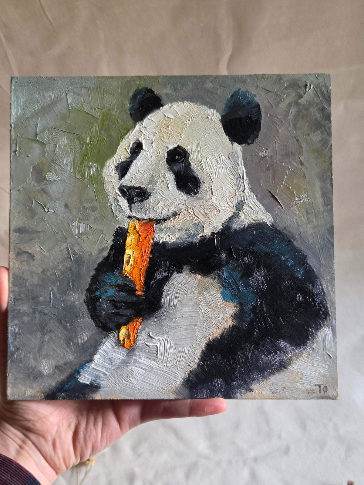 Panda with Carrot