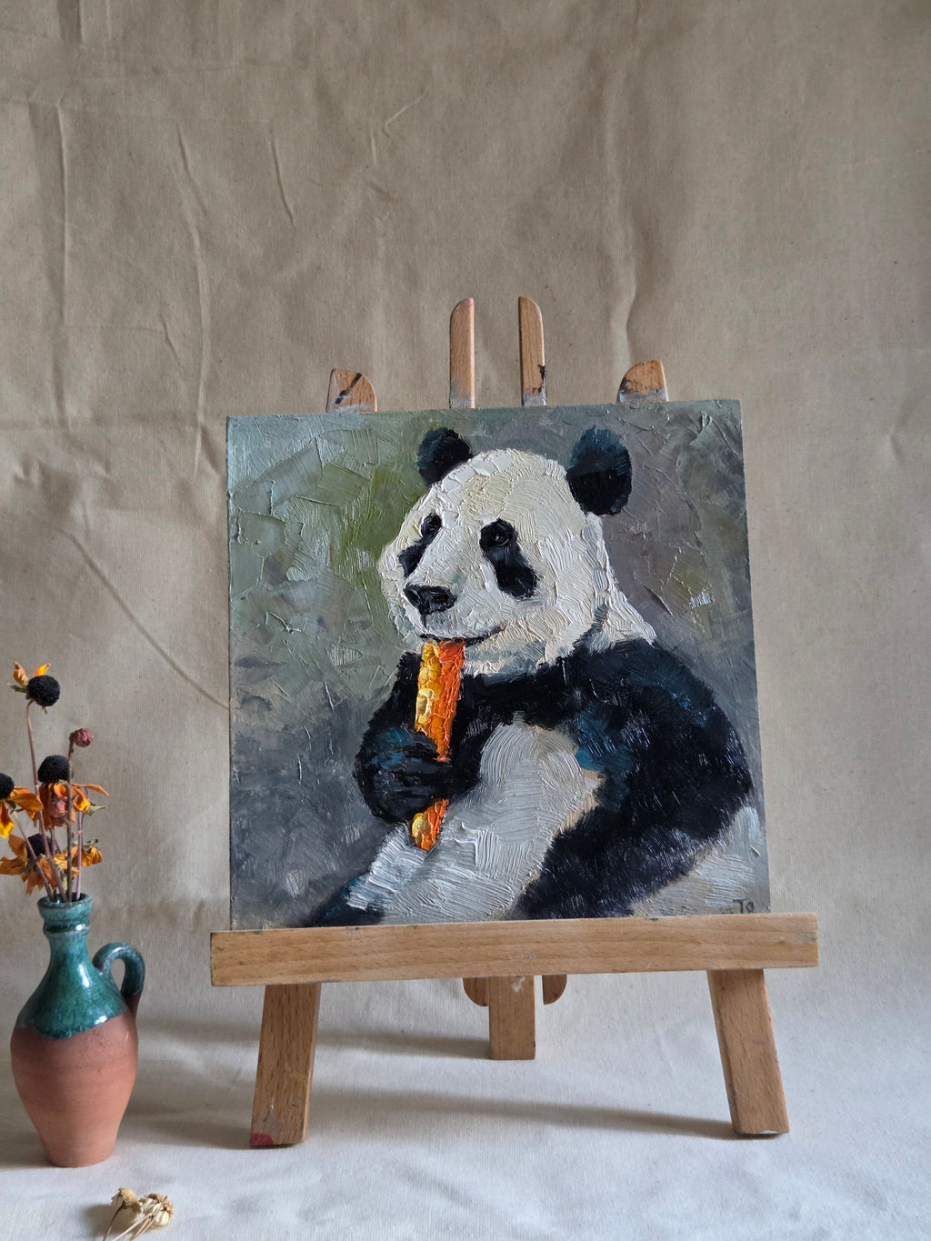 Panda with Carrot