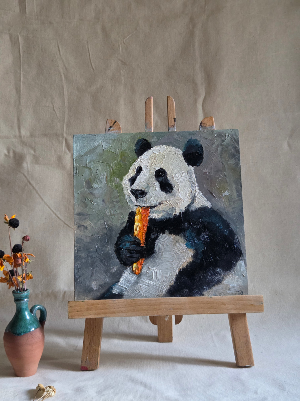 Panda with Carrot