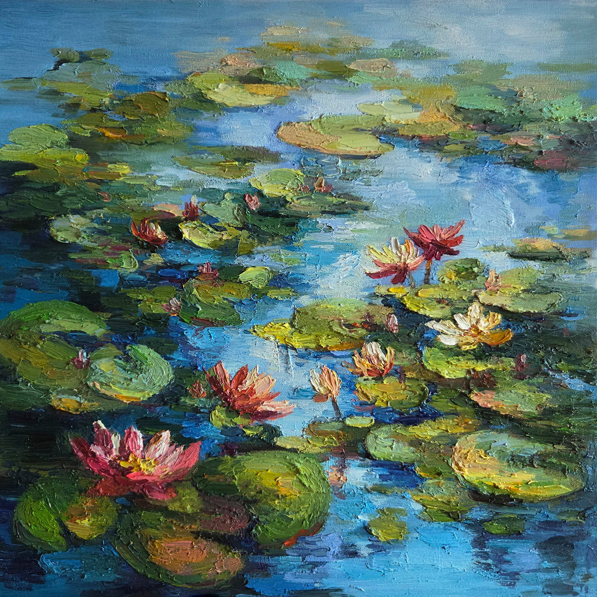 Solitude of Waterlilies