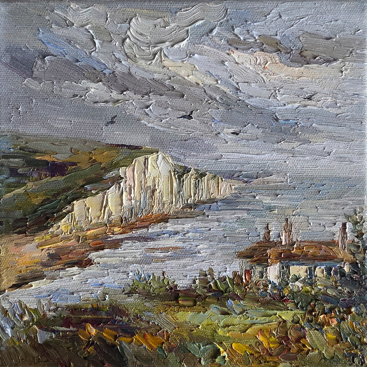 Pale Sky Over the Seven Sisters